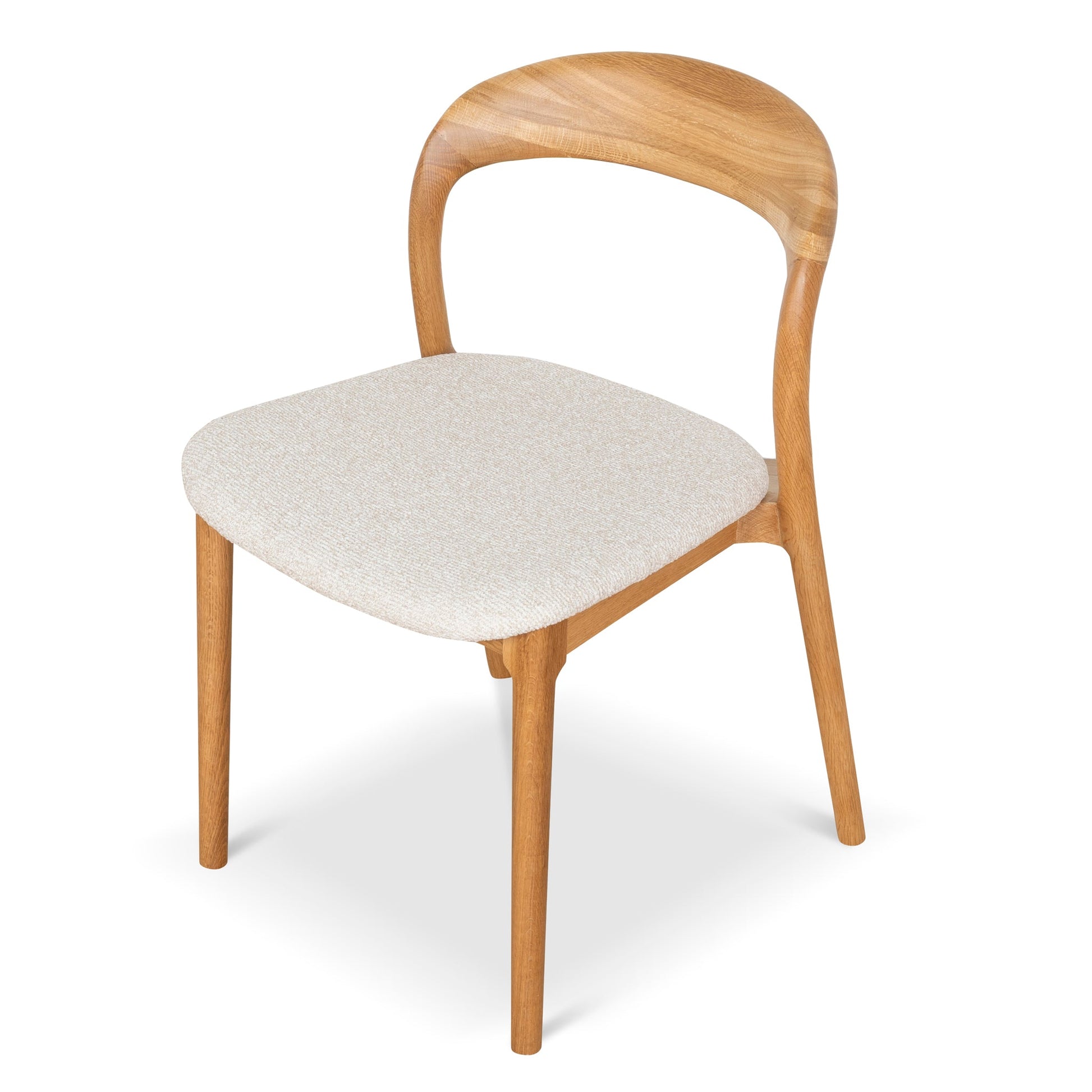 CDC10182-SD Natural Dining Chair - Beige (Set of 2)