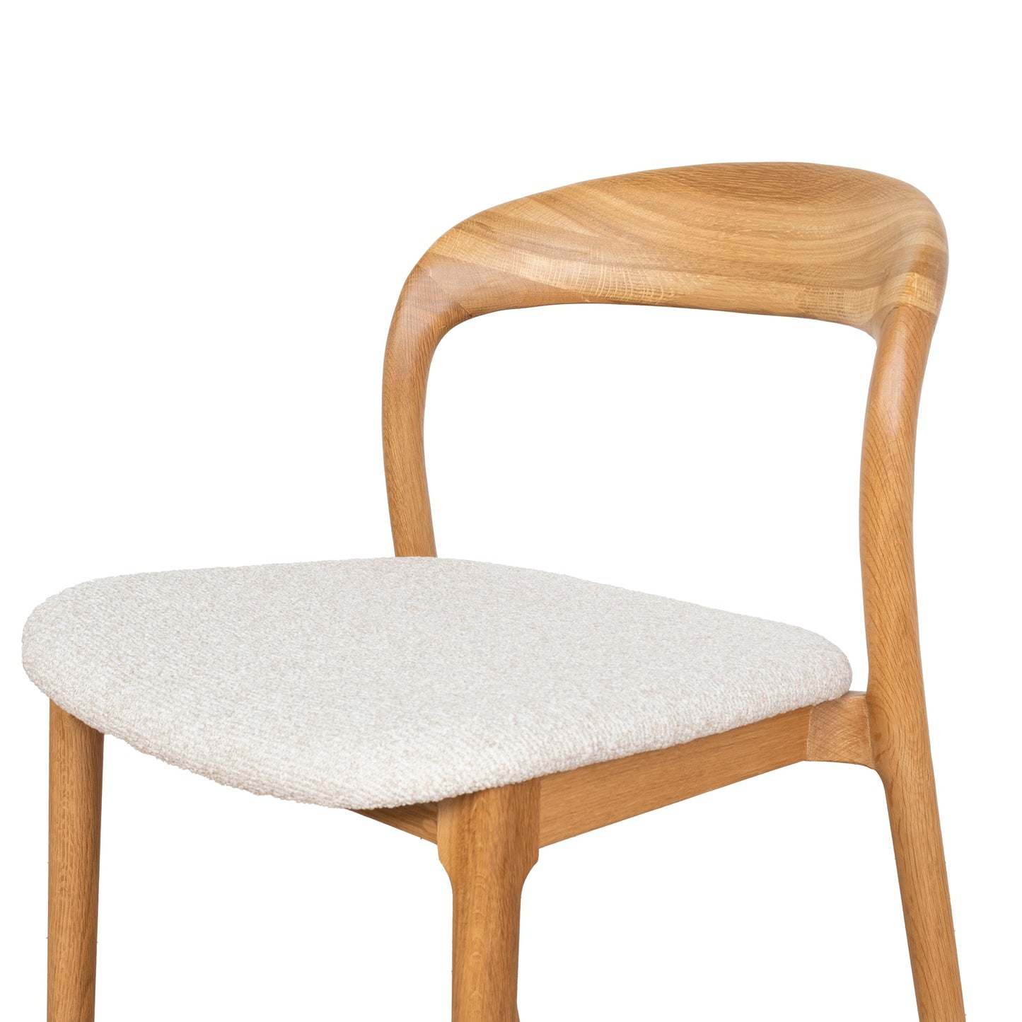 CDC10182-SD Natural Dining Chair - Beige (Set of 2)