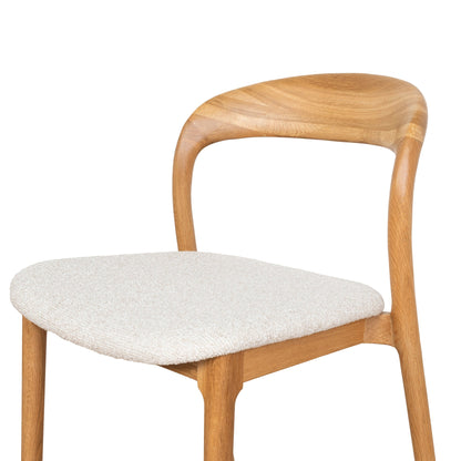 CDC10182-SD Natural Dining Chair - Beige (Set of 2)