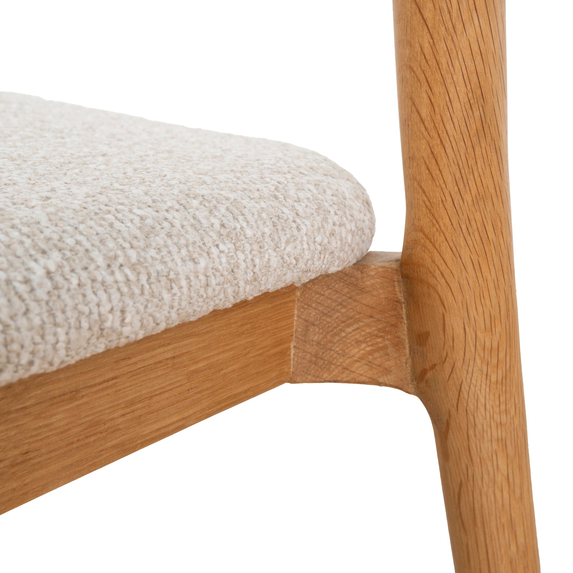 CDC10182-SD Natural Dining Chair - Beige (Set of 2)