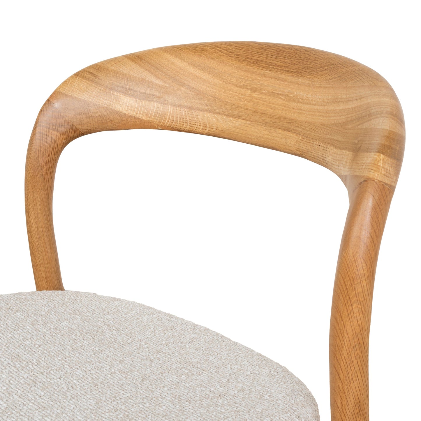 CDC10182-SD Natural Dining Chair - Beige (Set of 2)