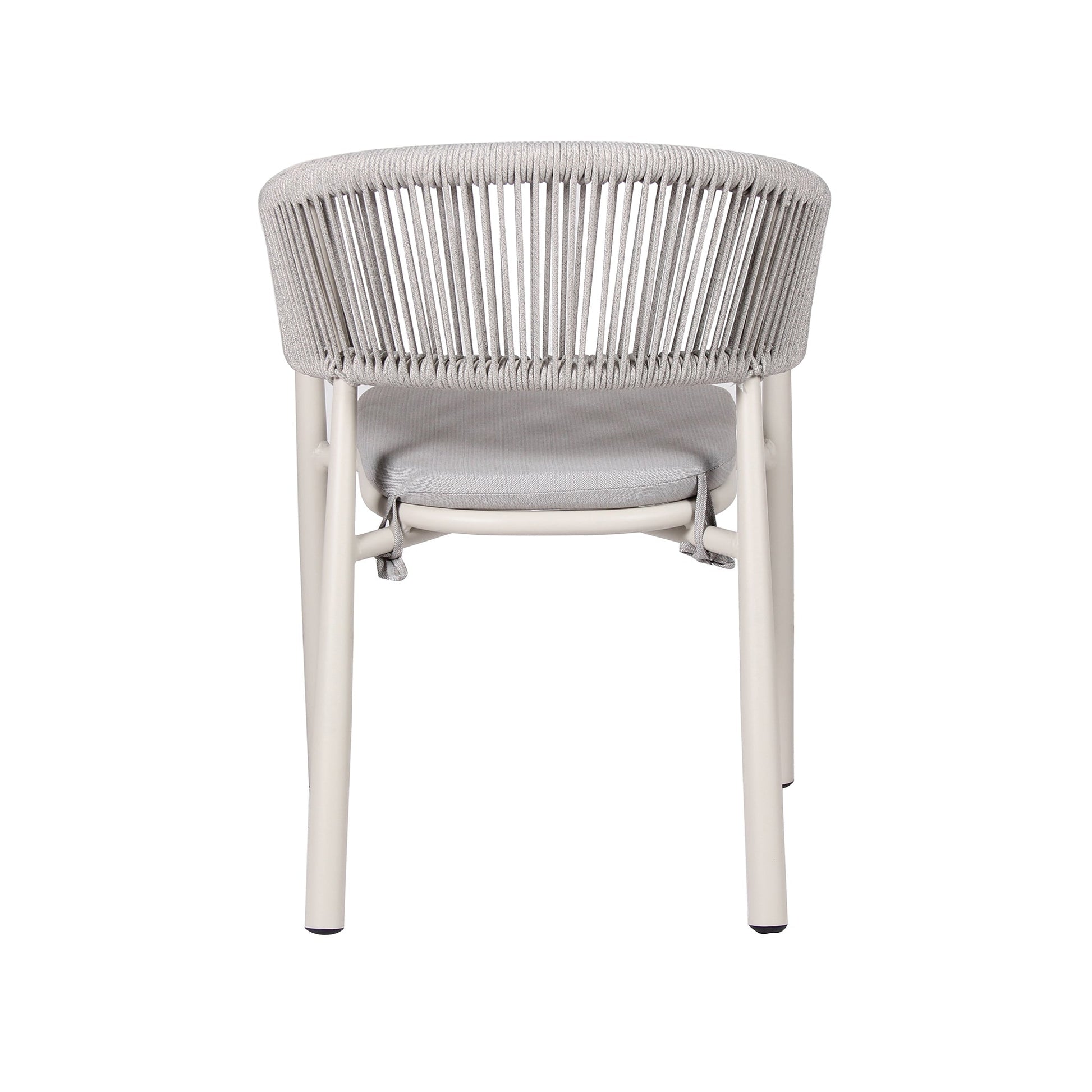 Sand White Outdoor Dining Chair - Light Grey (Set of 2)