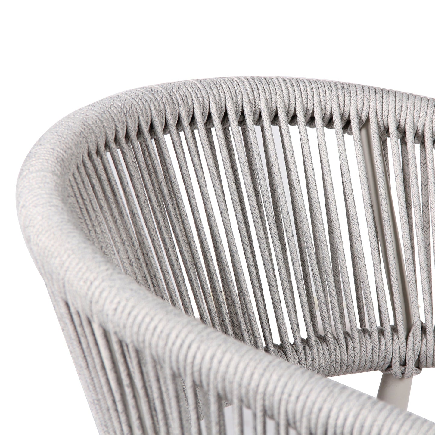Sand White Outdoor Dining Chair - Light Grey (Set of 2)