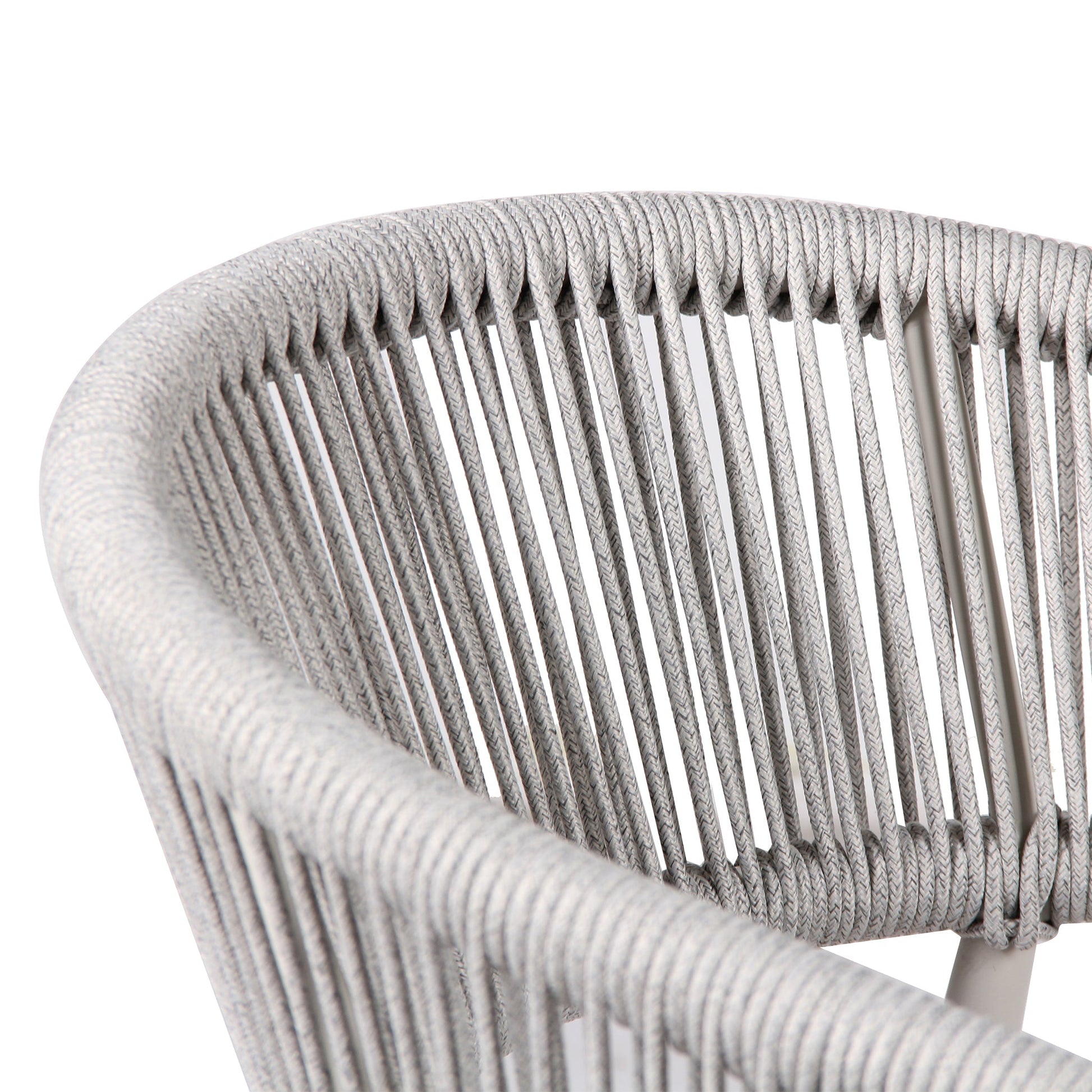 Sand White Outdoor Dining Chair - Light Grey (Set of 2)
