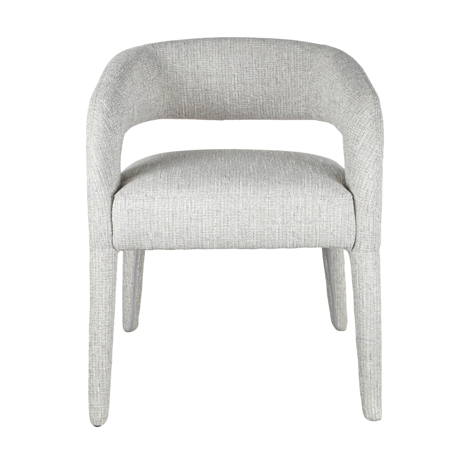 Dining Chair - Chrome Grey