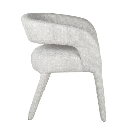 Dining Chair - Chrome Grey