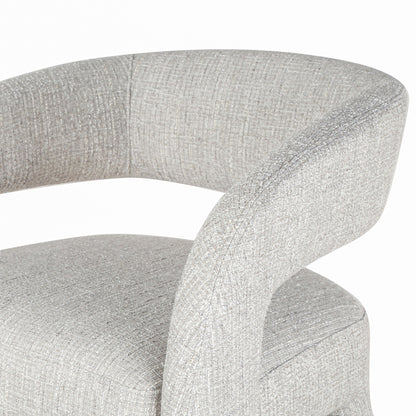 Dining Chair - Chrome Grey