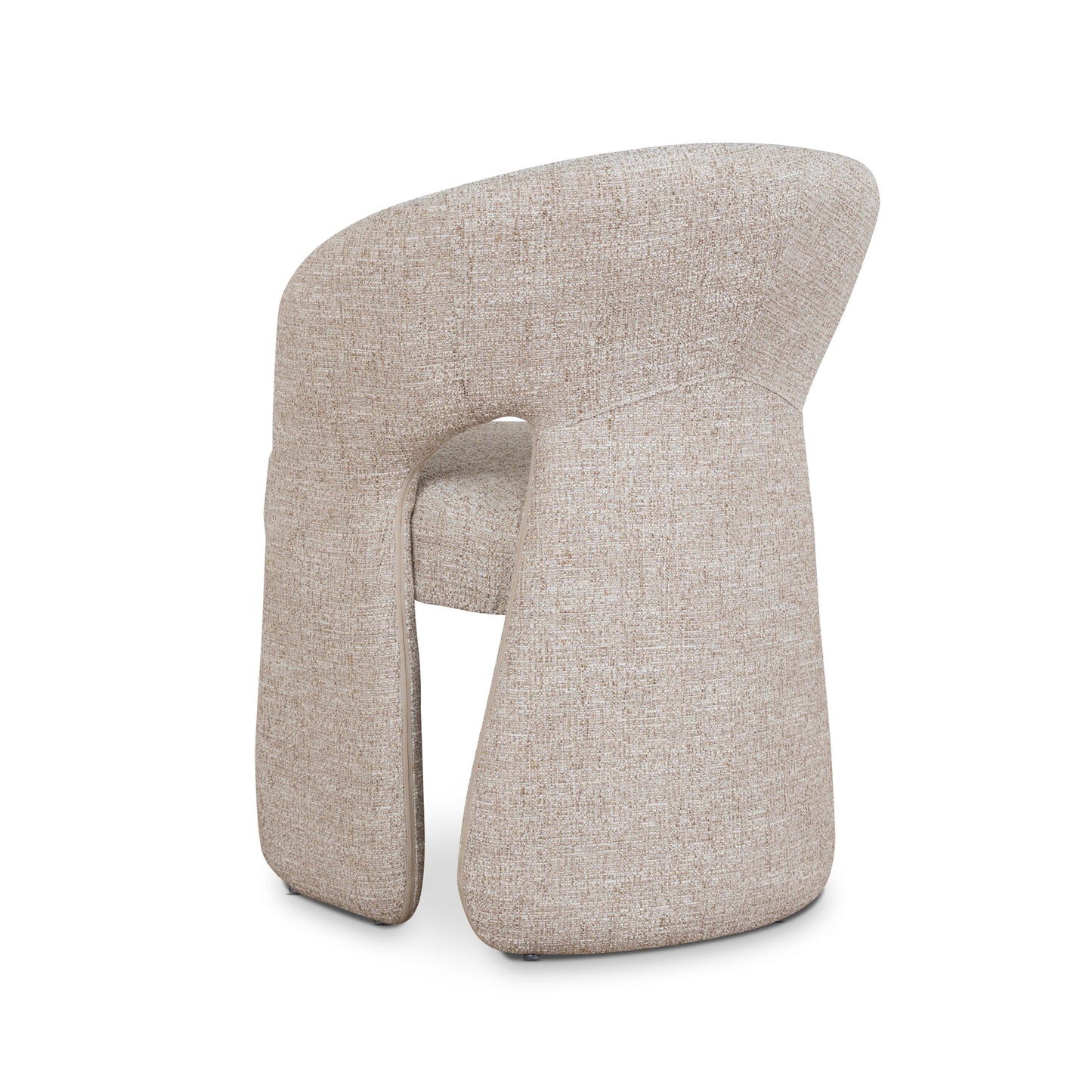 Fabric Dining Chair - Pale Beige
