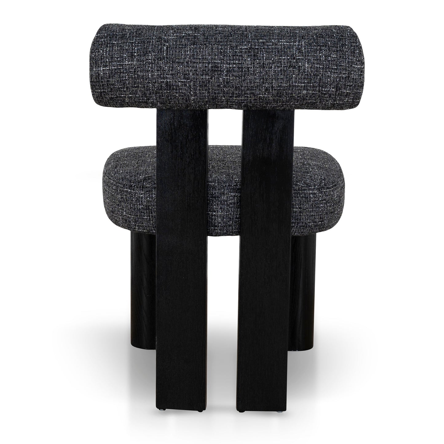 CDC10480-OLS Black Dining Chair - Field Charcoal (Set of 2)