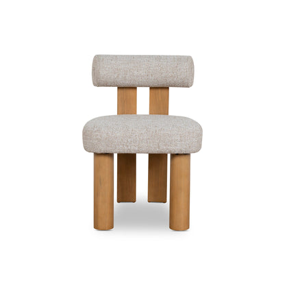 CDC10496-OLS Natural Dining Chair - Pale Beige (Set of 2)