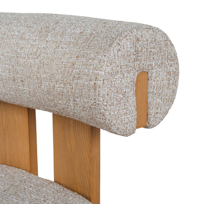 CDC10496-OLS Natural Dining Chair - Pale Beige (Set of 2)