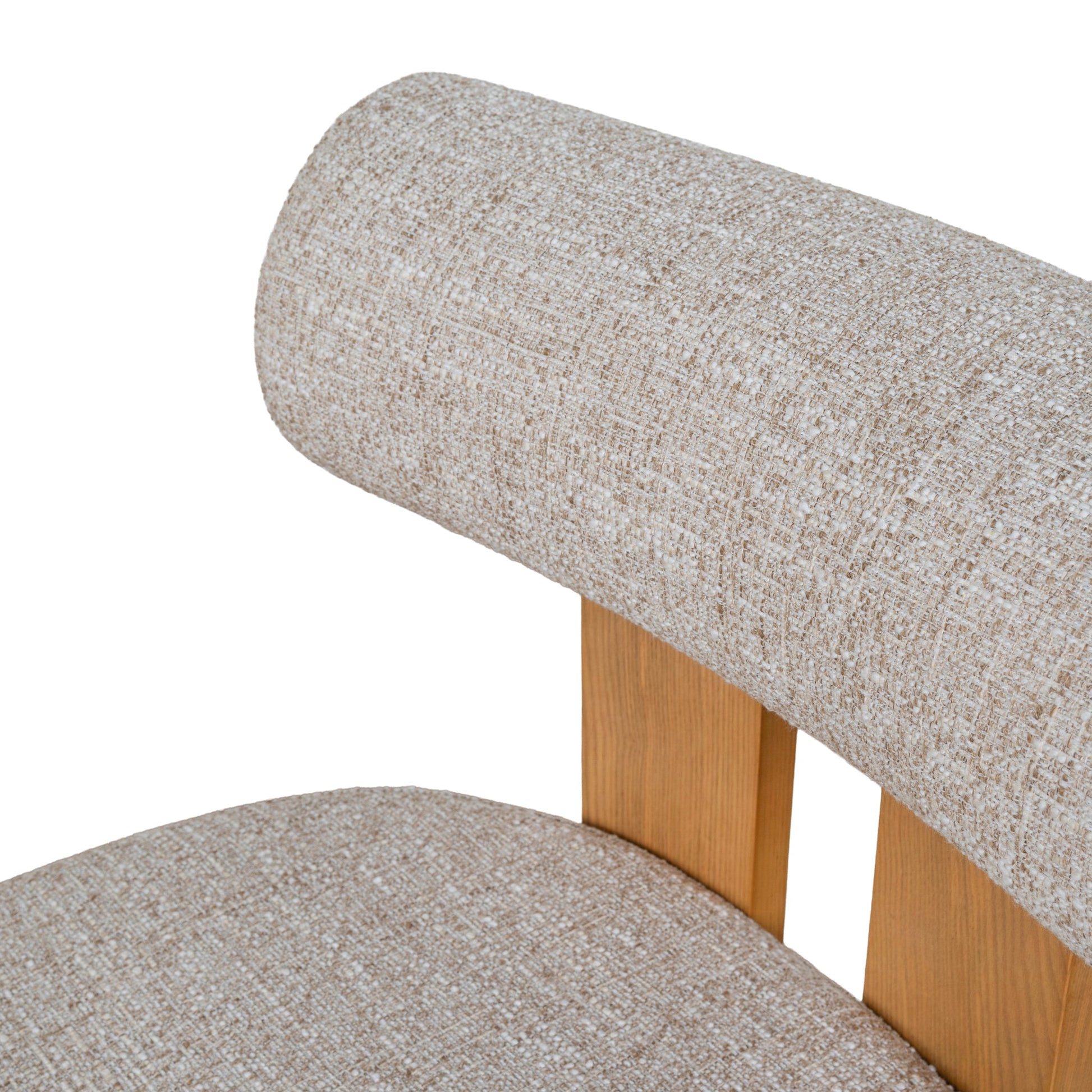 CDC10496-OLS Natural Dining Chair - Pale Beige (Set of 2)