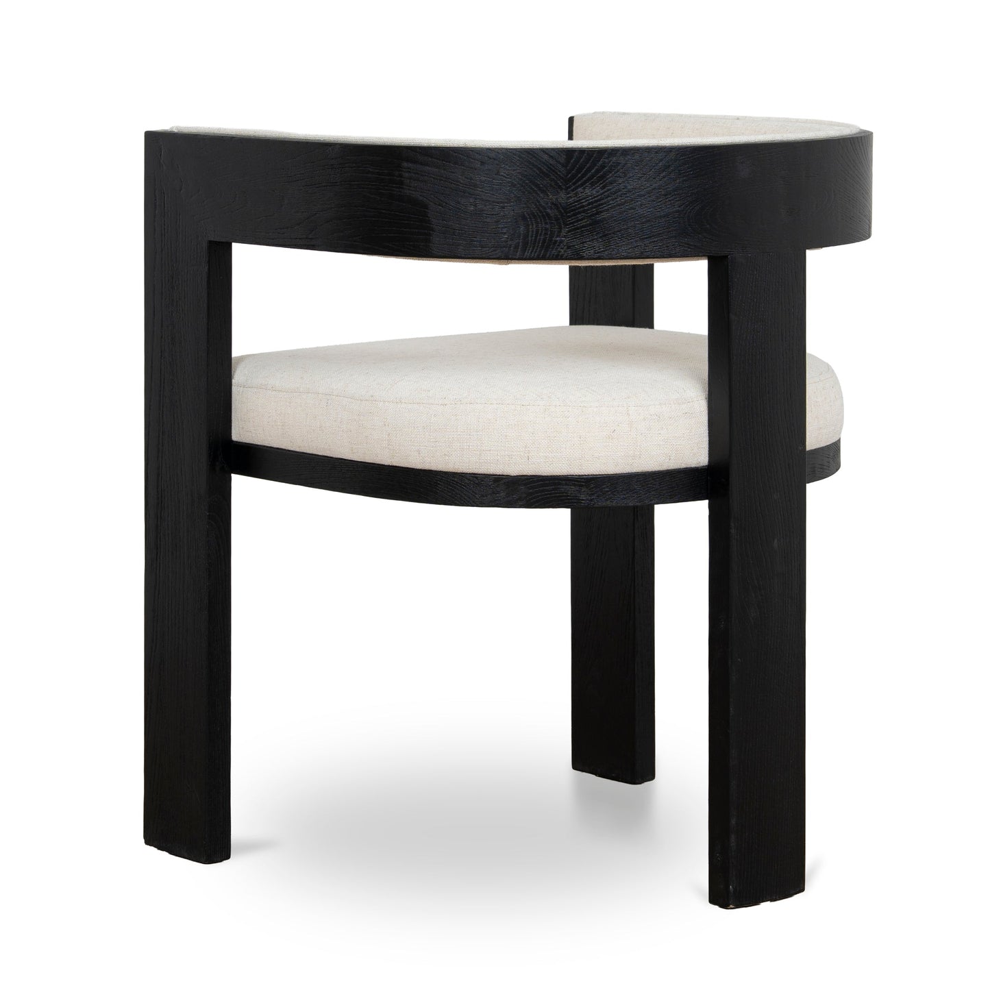 CDC10564-LJ Black ELM Dining Chair - Dawn Beige (Set of 2)