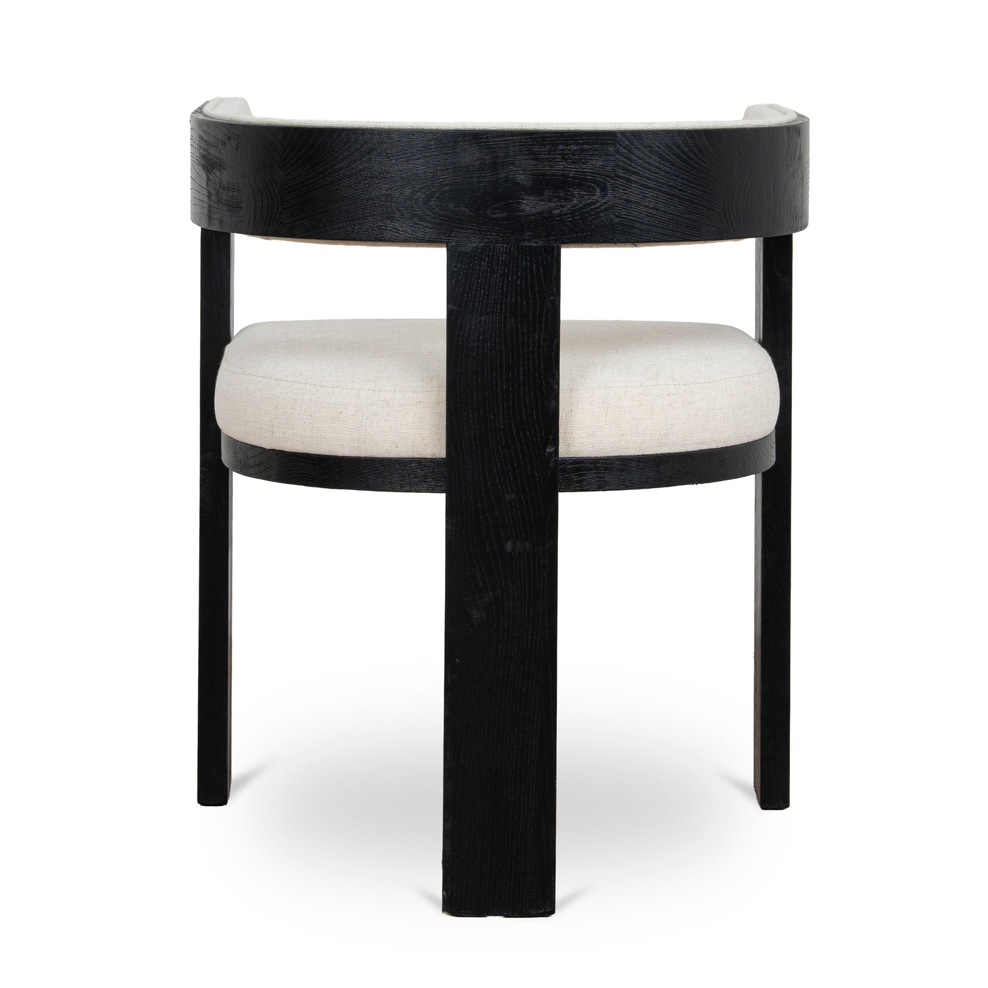 CDC10564-LJ Black ELM Dining Chair - Dawn Beige (Set of 2)