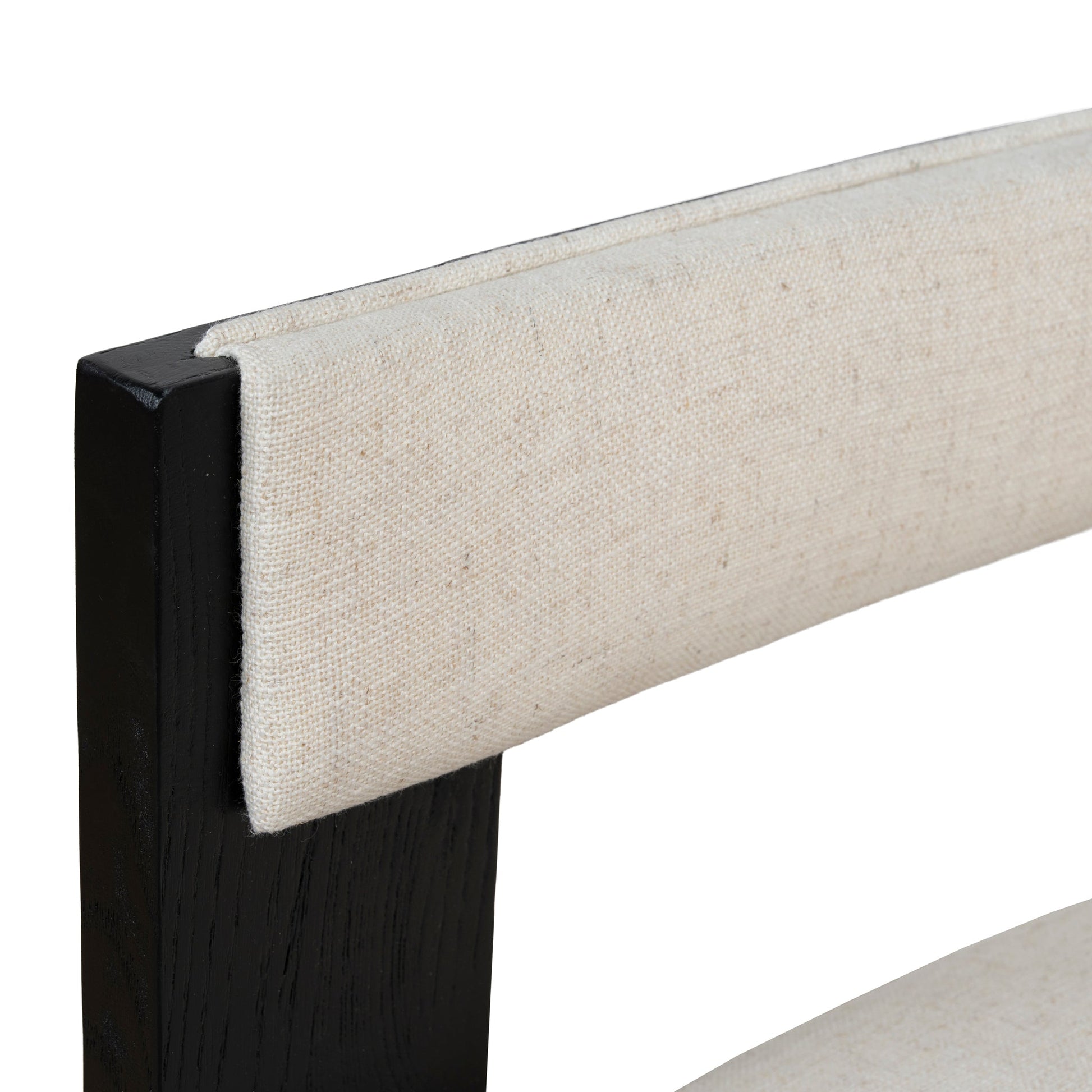 CDC10564-LJ Black ELM Dining Chair - Dawn Beige (Set of 2)