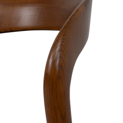 CDC10570-NX Walnut Dining Chair - Naxos Beige (Set of 2)