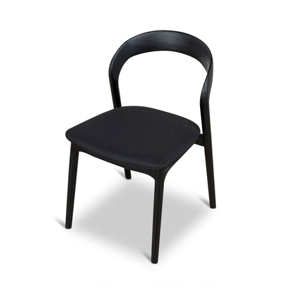 CDC10572-NX Dining Chair - Full Black (Set of 2)