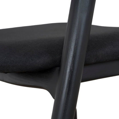 CDC10572-NX Dining Chair - Full Black (Set of 2)
