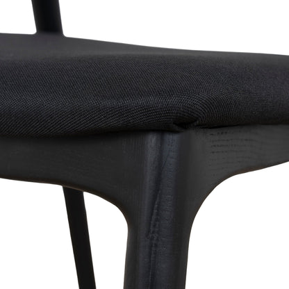 CDC10572-NX Dining Chair - Full Black (Set of 2)