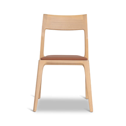 Natural Dining Chair - Naxos Tan (Set of 2)