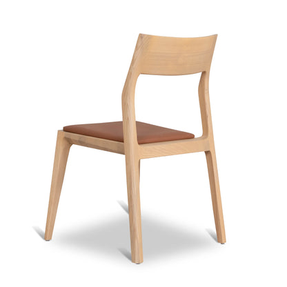 Natural Dining Chair - Naxos Tan (Set of 2)