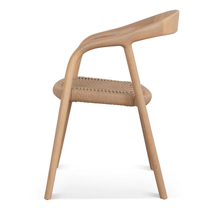 Rattan Dining Chair - Natural (Set of 2)