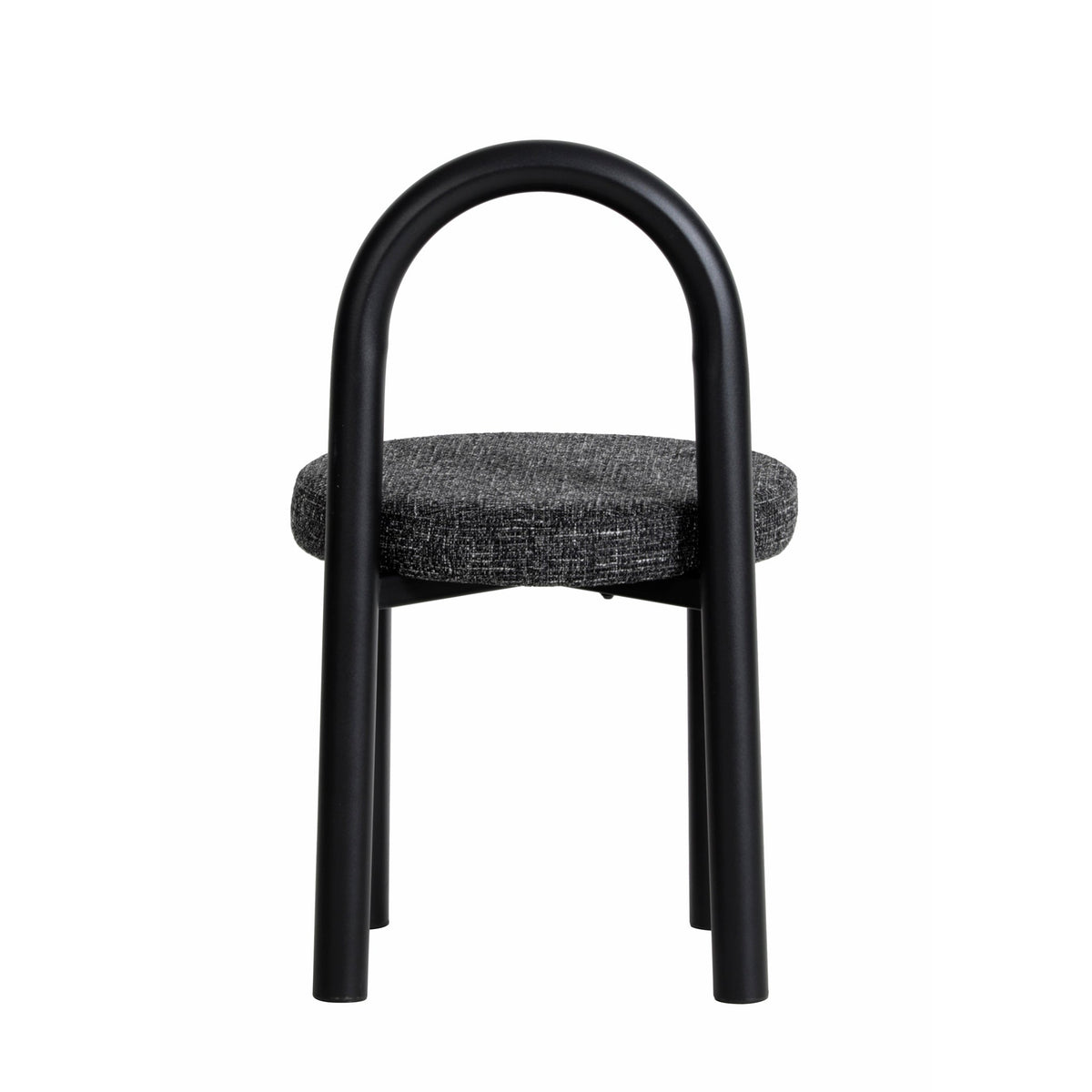 CDC12015-FH Black Dining Chair - Field Charcoal (Set of 2)