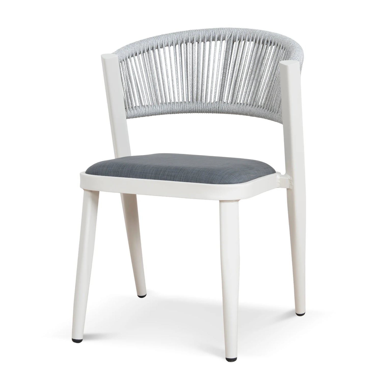 Sand White Outdoor Dining Chair - Grey (Set of 2)