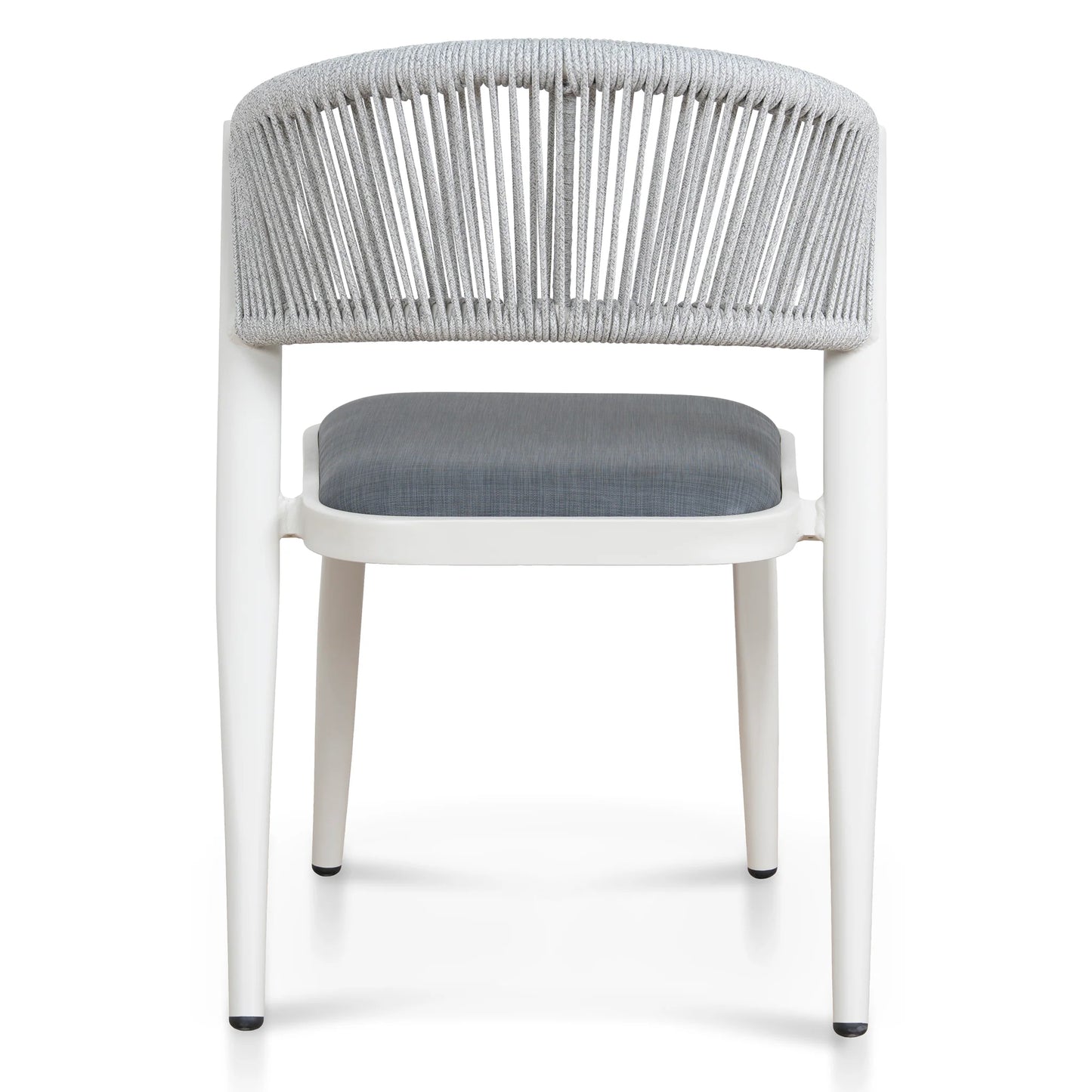 Sand White Outdoor Dining Chair - Grey (Set of 2)