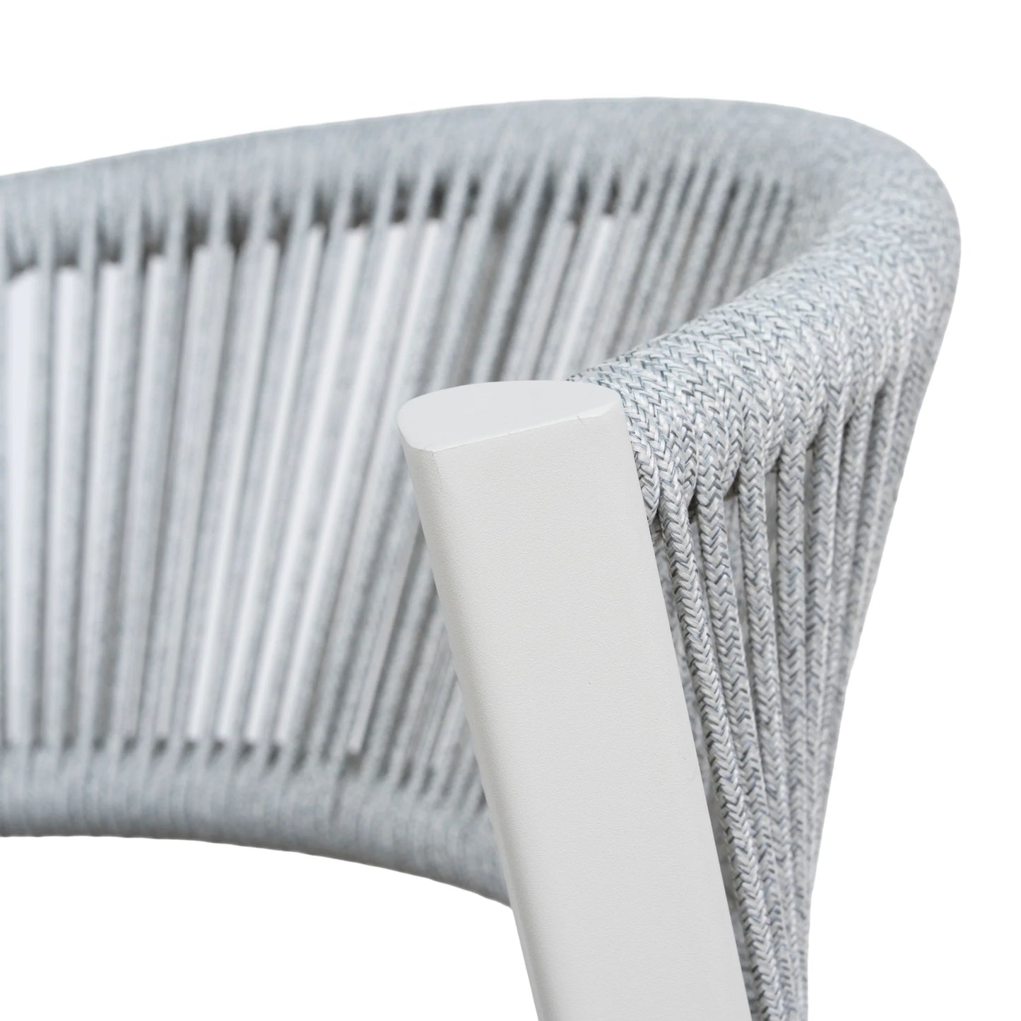 Sand White Outdoor Dining Chair - Grey (Set of 2)