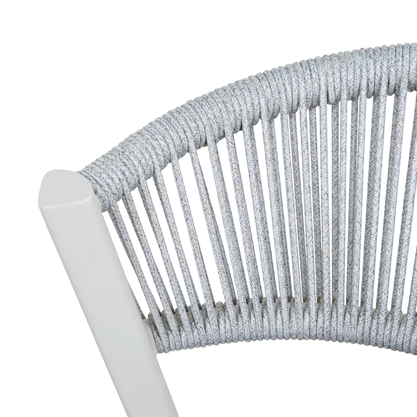 Sand White Outdoor Dining Chair - Grey (Set of 2)