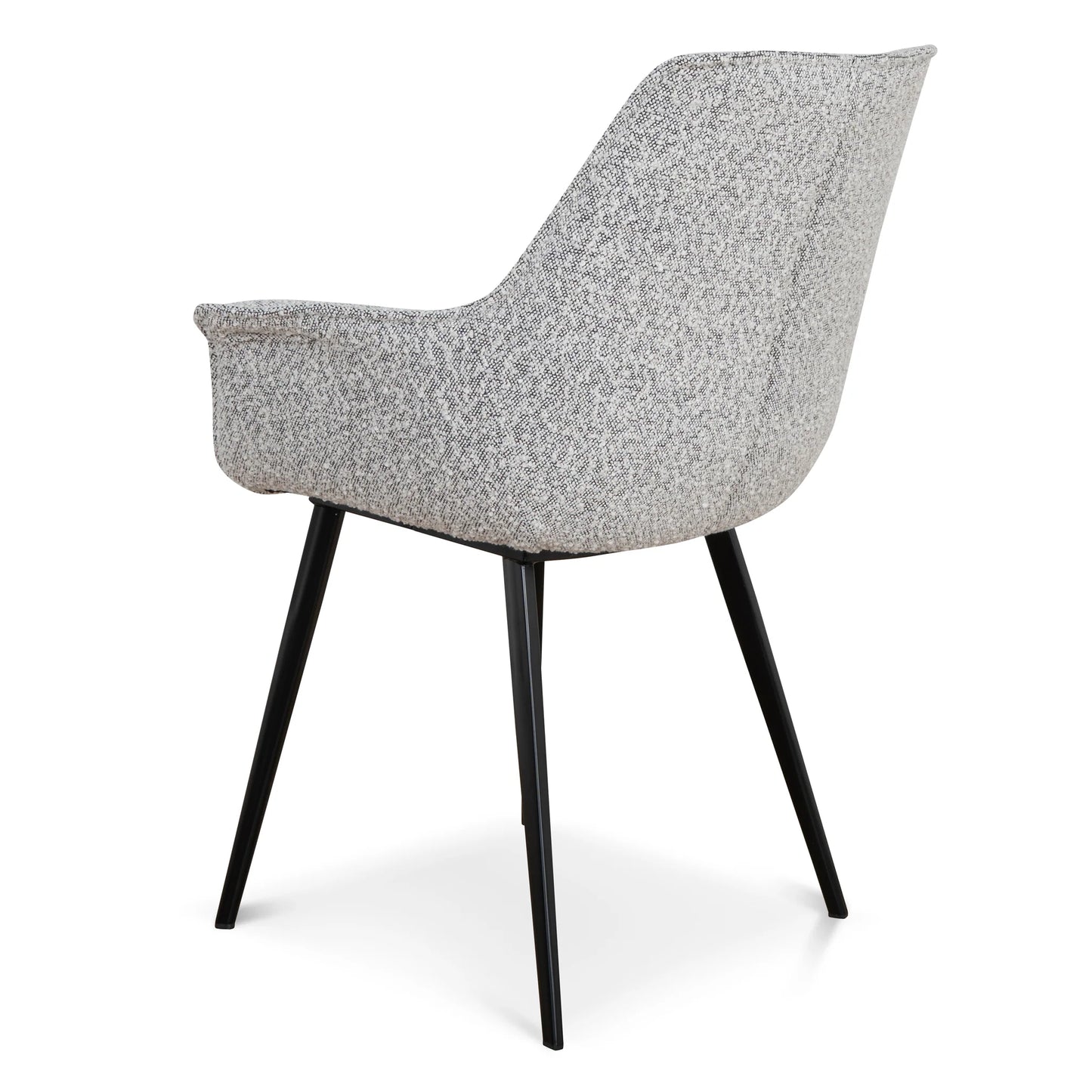 Dining Chair - Moonlit Pepper Boucle (Set of 2)