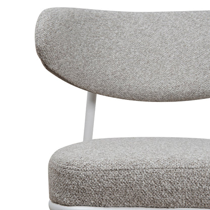 White Dining Chair - Clay Grey (Set of 2)