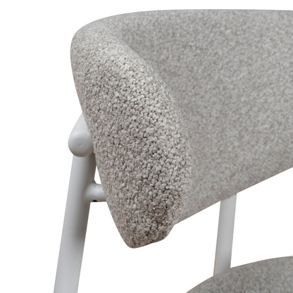 White Dining Chair - Clay Grey (Set of 2)