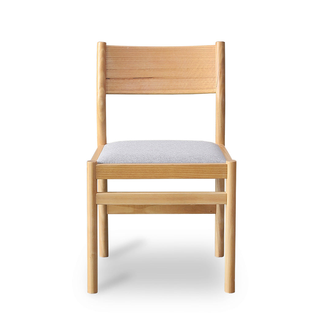 Mirit Natural Dining Chair - Moon Grey (Set of 2)