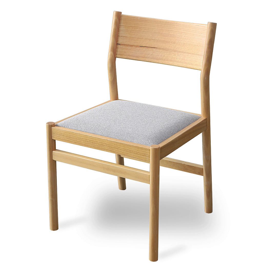 Mirit Natural Dining Chair - Moon Grey (Set of 2)