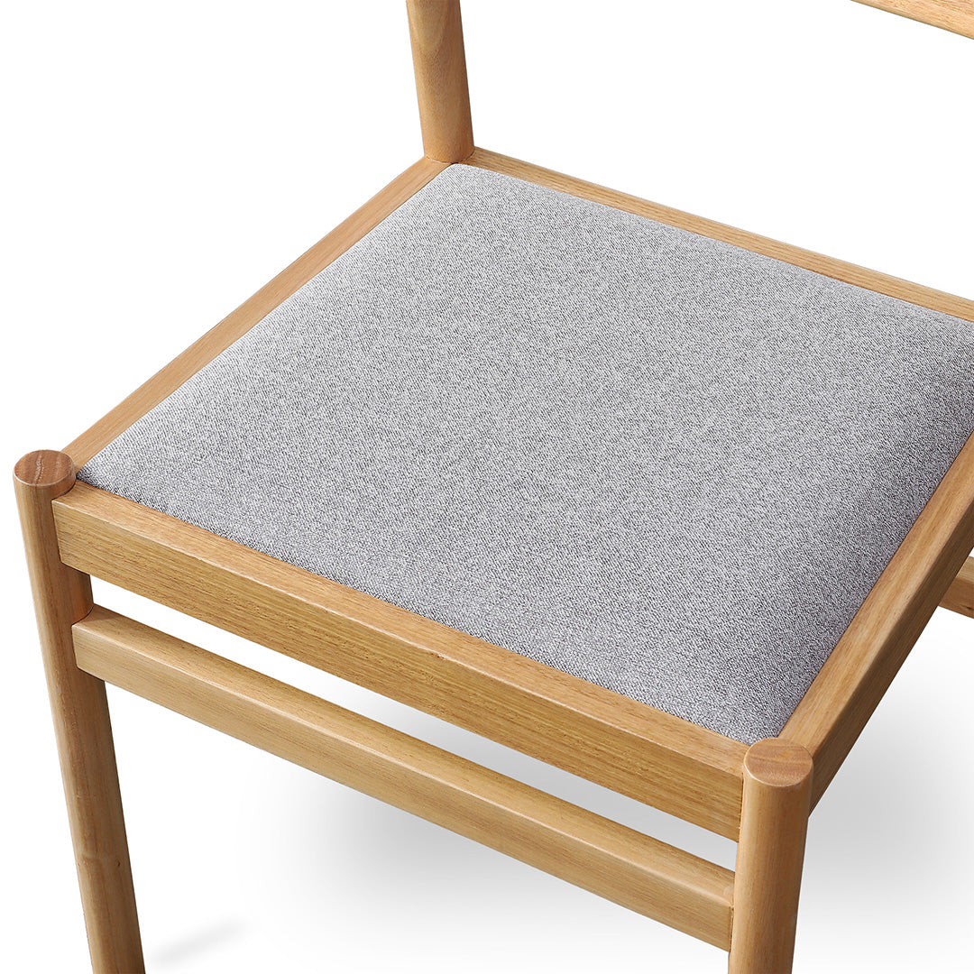 Mirit Natural Dining Chair - Moon Grey (Set of 2)