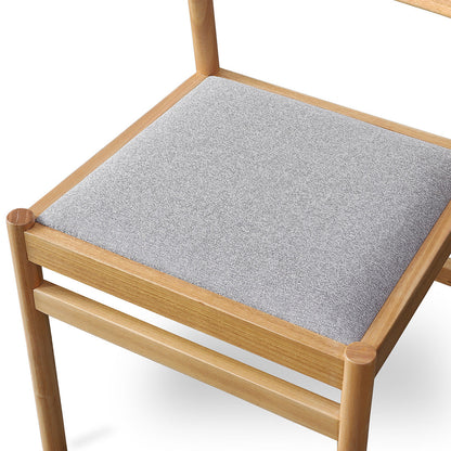 Mirit Natural Dining Chair - Moon Grey (Set of 2)