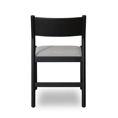 Mirit Black Dining Chair - Moon Grey (Set of 2)