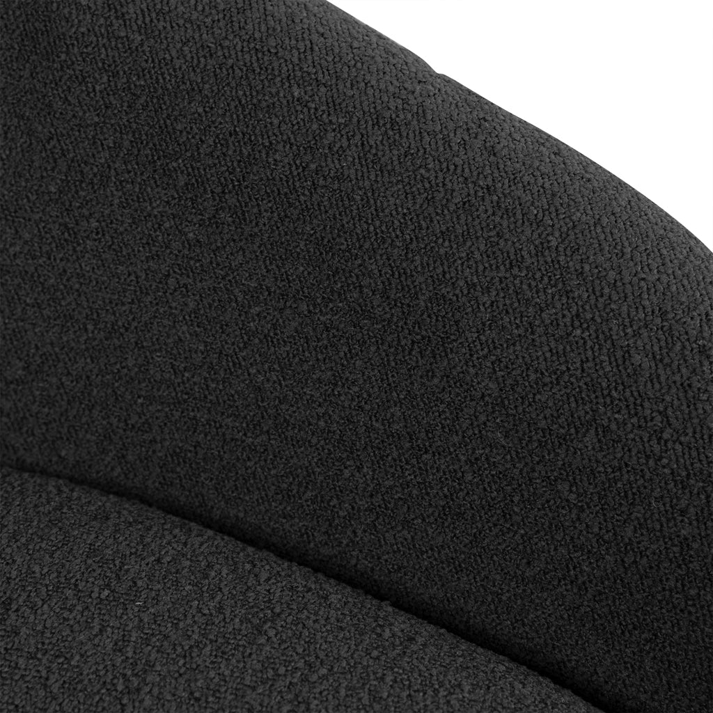 Fabric Dining Chair - Charcoal