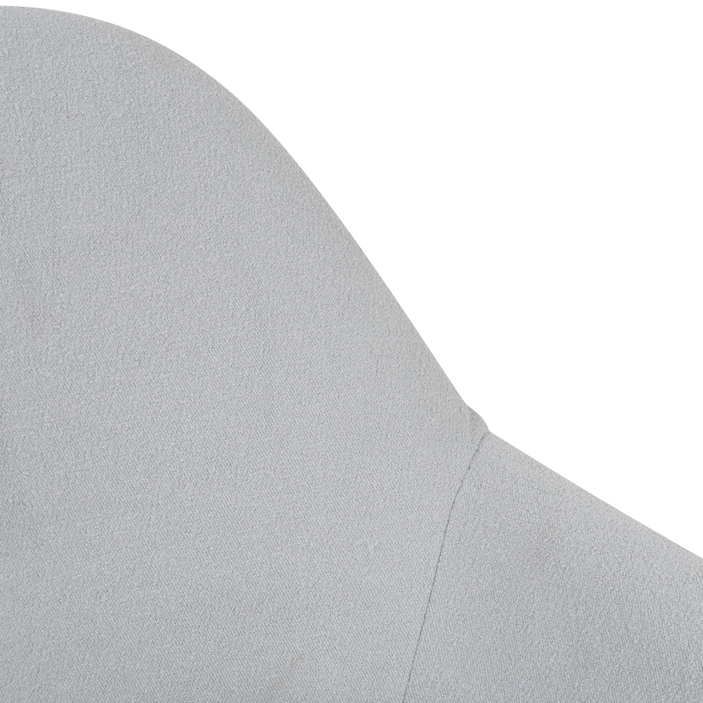 Fabric Dining Chair - Pale Grey