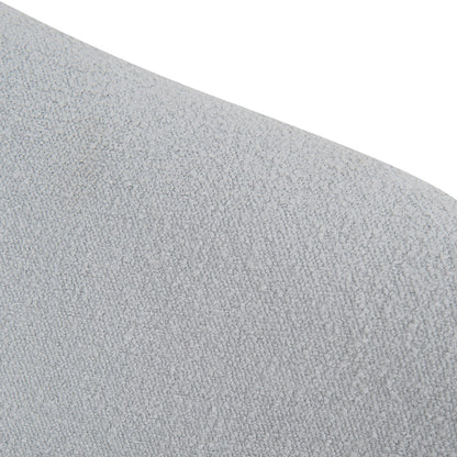 Fabric Dining Chair - Pale Grey