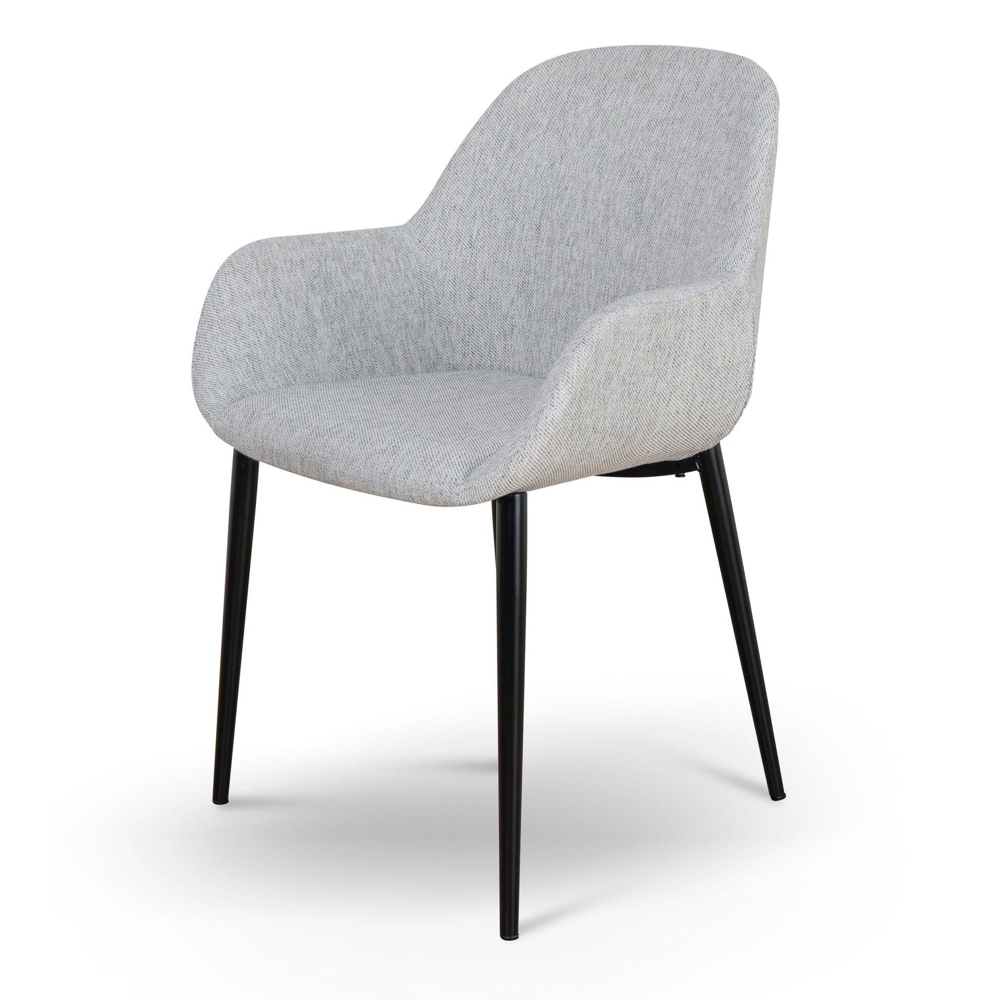 CDC8948-SD Fabric Dining chair - Silver Grey (Set of 2)