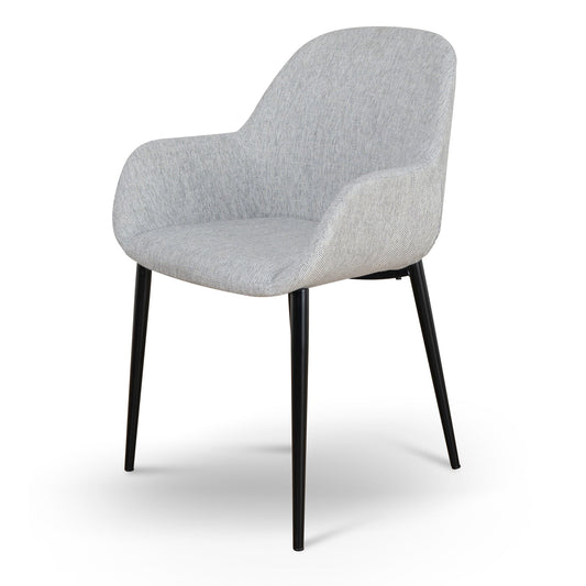 CDC8948-SD Fabric Dining chair - Silver Grey (Set of 2)
