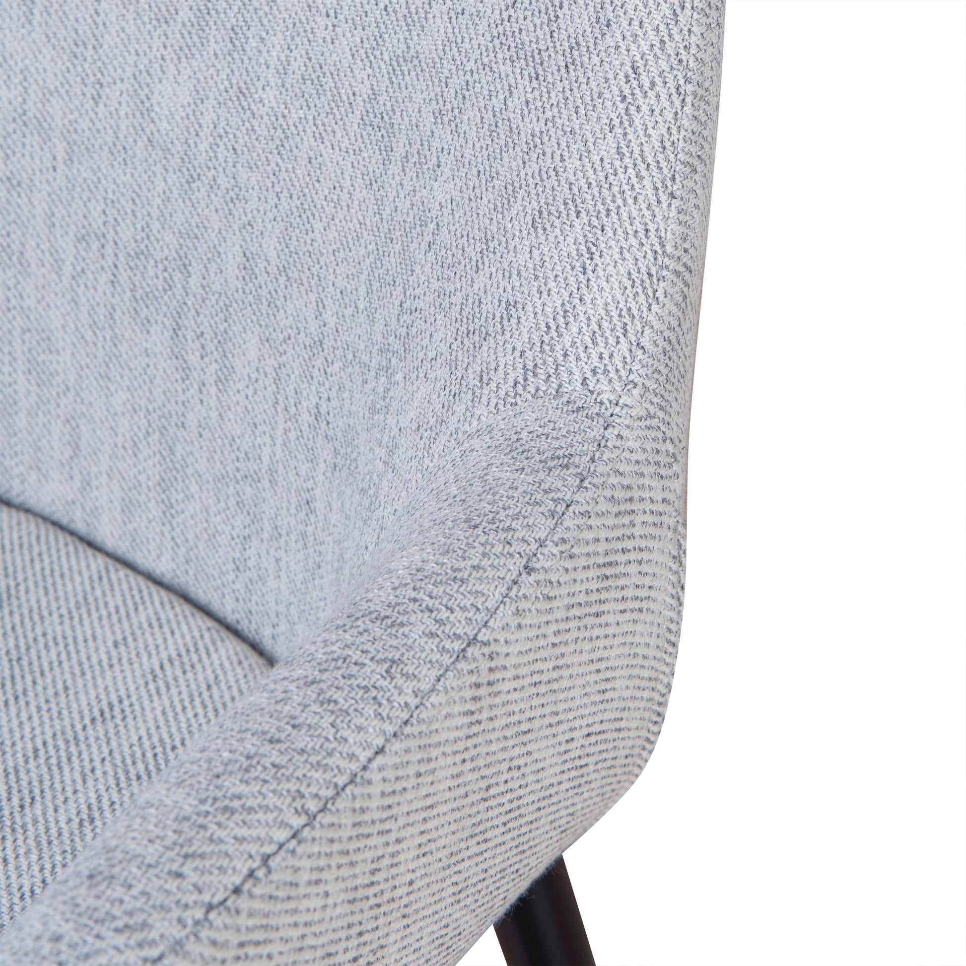 CDC8948-SD Fabric Dining chair - Silver Grey (Set of 2)