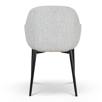 CDC8948-SD Fabric Dining chair - Silver Grey (Set of 2)