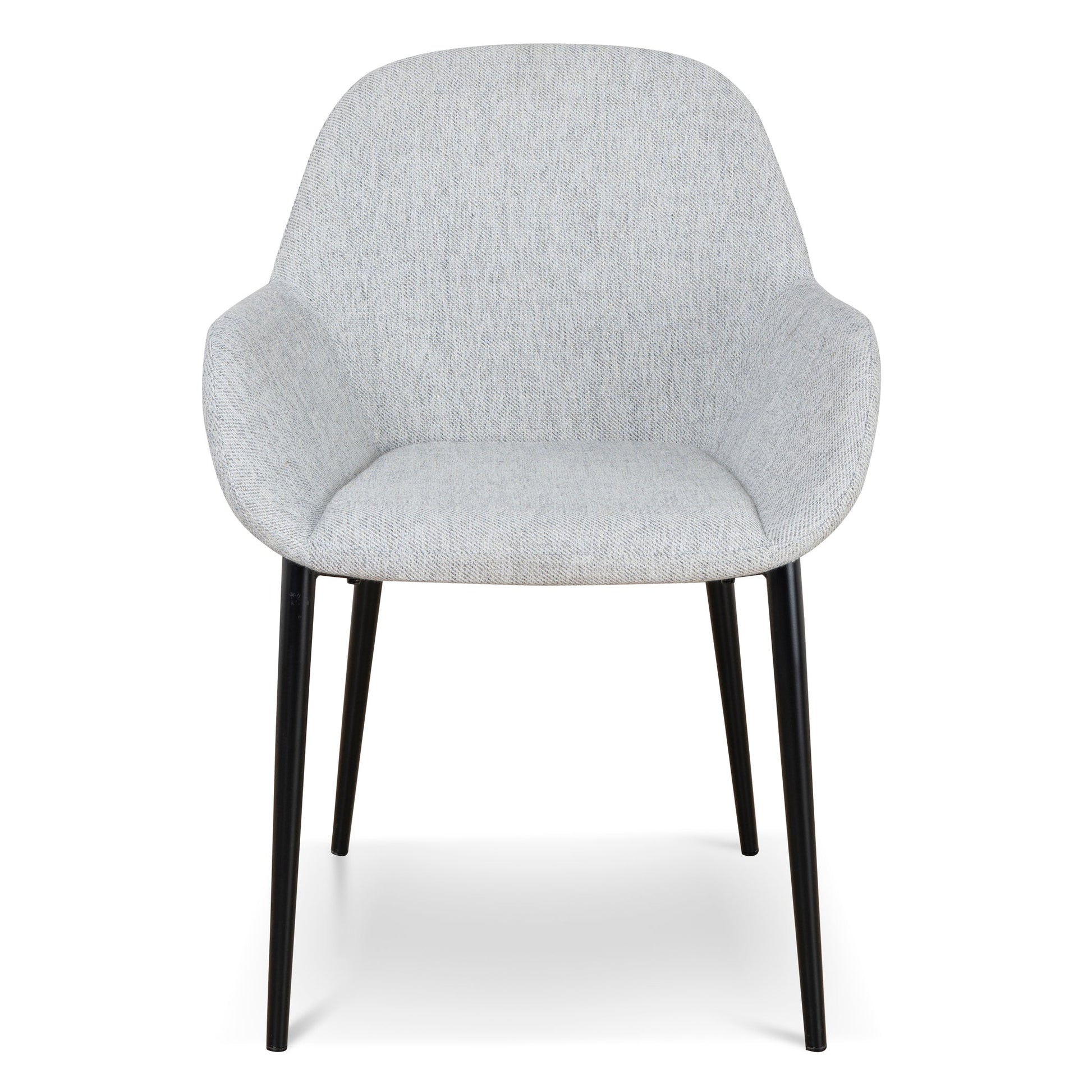 CDC8948-SD Fabric Dining chair - Silver Grey (Set of 2)