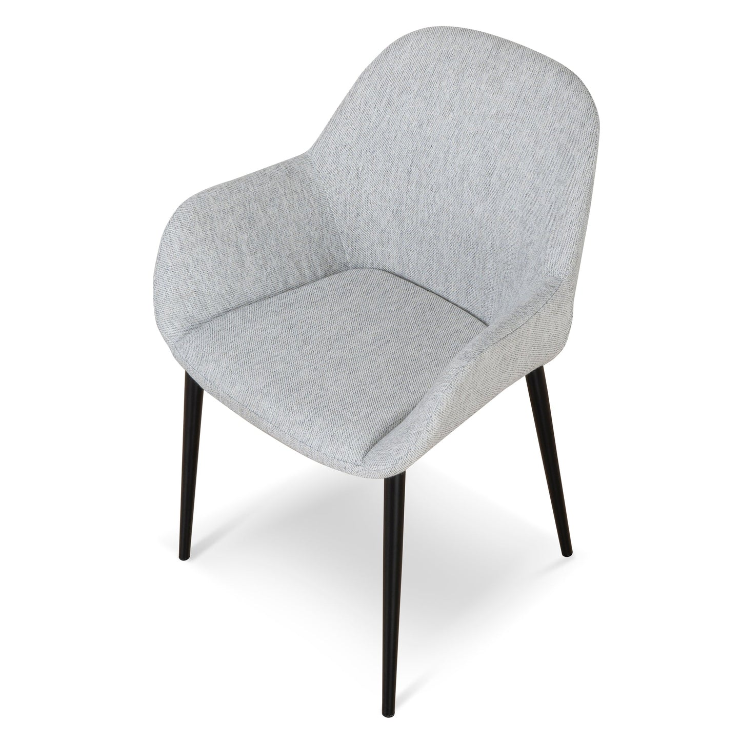 CDC8948-SD Fabric Dining chair - Silver Grey (Set of 2)