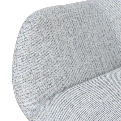 CDC8948-SD Fabric Dining chair - Silver Grey (Set of 2)