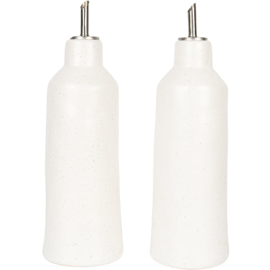 Oil & Vinegar Ceramic Bottle Set